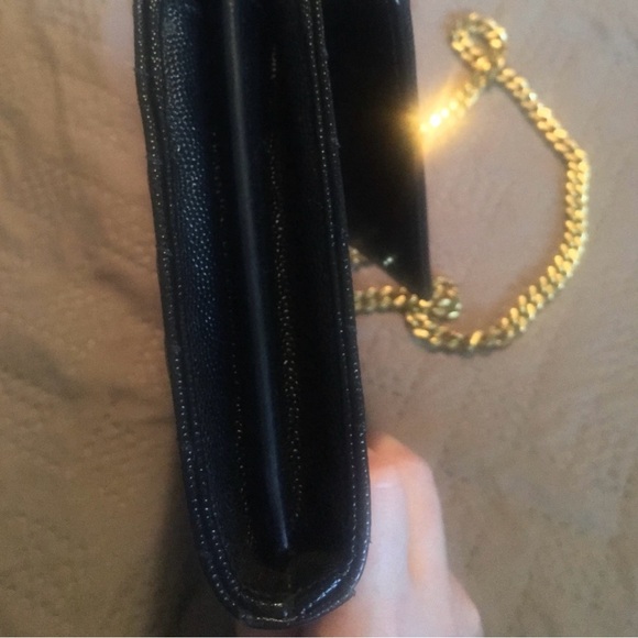 Selling Saint Laurent classic Cassandre chain wallet. - Picture 8 of 8